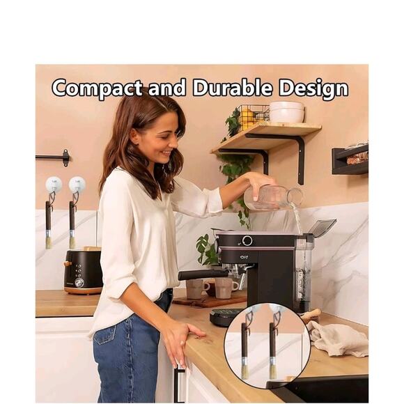 Coffee Brush Grinder Cleaner Tool Espresso Machine Cleaning Brush Barista Brush - Picture 5 of 8